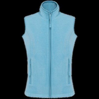 Chaleco micropolar para chica Cloudy blue heather L