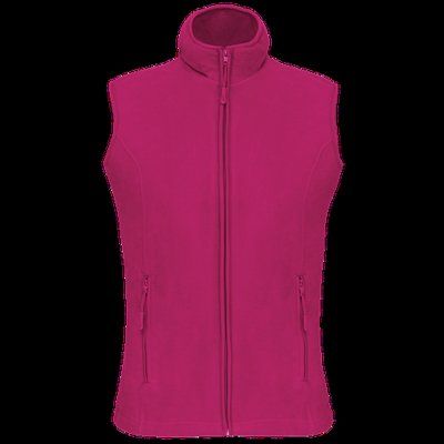 Chaleco micropolar para chica Fuchsia M