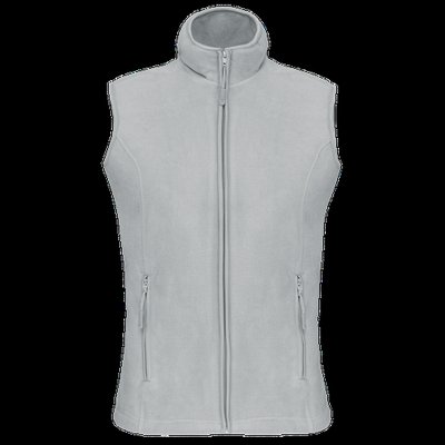 Chaleco micropolar para chica Gris XL