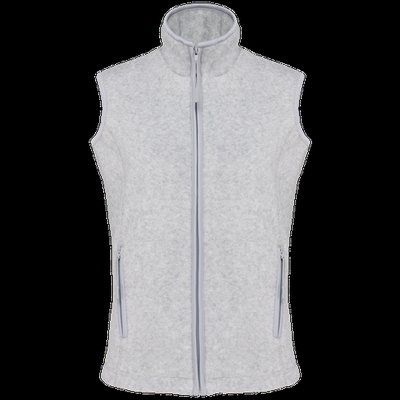 Chaleco micropolar para chica Gris XS