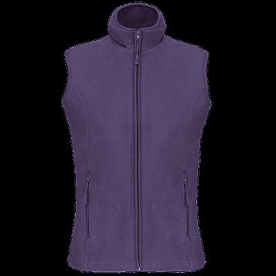 Chaleco micropolar para chica Purple M