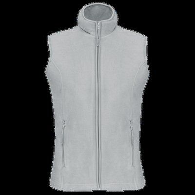 Chaleco micropolar para chica Snow Grey S