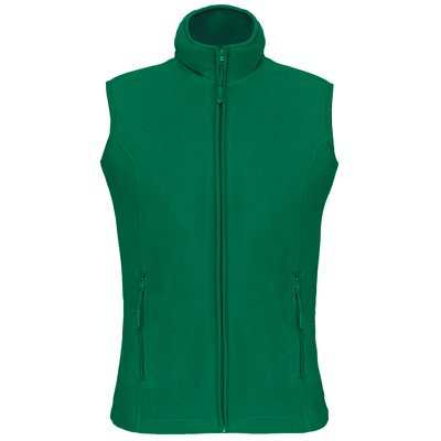 Chaleco micropolar para chica Verde 3XL