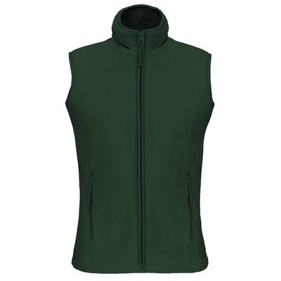 Chaleco micropolar para chica Verde S