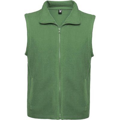 Chaleco Polar Cuello Alto 2 Bolsillos VERDE SENDA 3XL