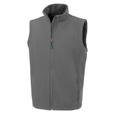 Chaleco reciclado impermeable hombre Grey 3XL