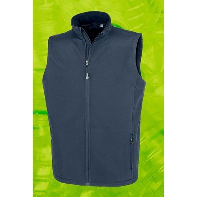 Chaleco reciclado impermeable hombre Navy S