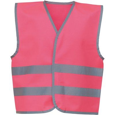 Chaleco reflectante infantil Pink 7/9 ans