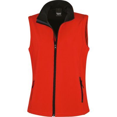 Chaleco Resistente al agua y cortavientos Red / Black XL