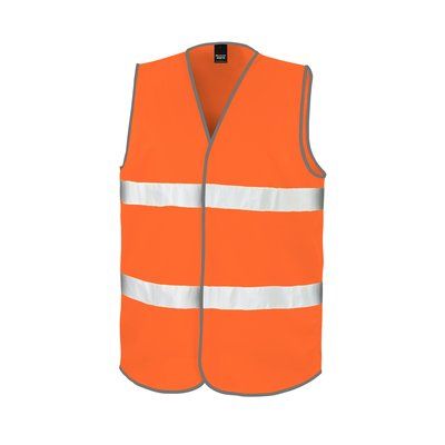 Chaleco de Seguridad Alta Visibilidad Fluorescent Orange S/M