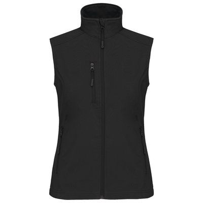 Chaleco sofshell mujer impermeable Black XXL