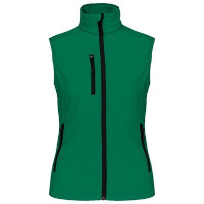 Chaleco sofshell mujer impermeable Kelly Green 3XL