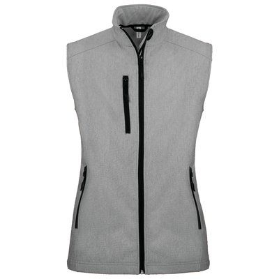 Chaleco sofshell mujer impermeable Marl Grey S