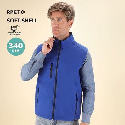 Chaleco Soft Shell RPET impermeable