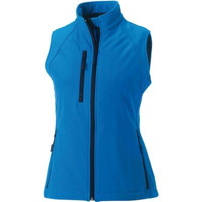 Chaleco Softshell mujer entallado Azur Blue L