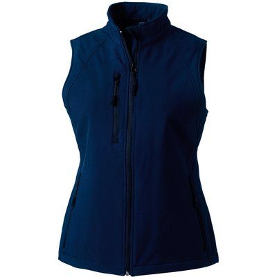 Chaleco Softshell mujer entallado French Navy XL