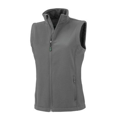 Chaleco softshell reciclado para mujer Grey L