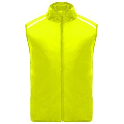 Chaleco técnico de running Amarillo Fluor 2XL