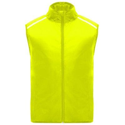 Chaleco técnico de running Amarillo Fluor XL