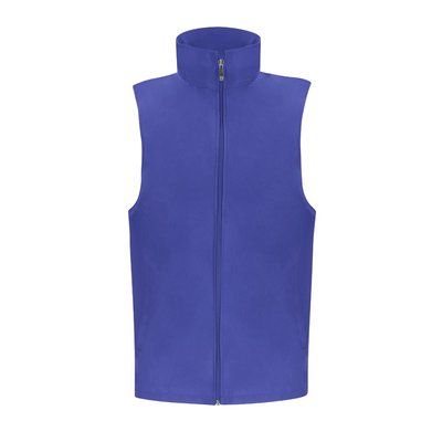 Chaleco Unisex Ligero con Cuello Alto Azul XL