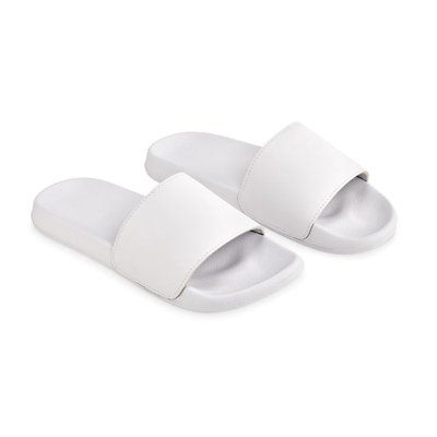 Chanclas Playa Tira Empeine Talla 36/37 Blanco