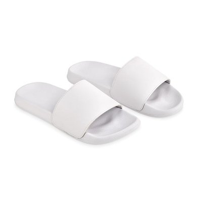 Chanclas Playa Tira Empeine Talla 38/39 Blanco