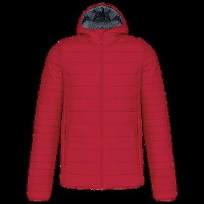 Chaqueta acolchada con capucha Red 3XL