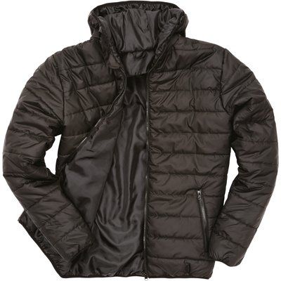 Chaqueta acolchada cortavientos hidrófuga Black XS