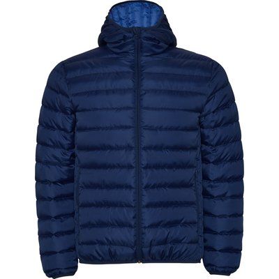 Chaqueta Acolchada Hombre con Capucha Marino S