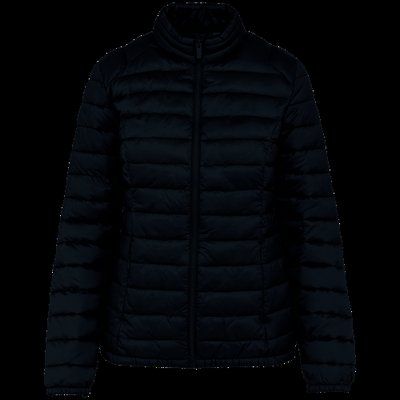 Chaqueta acolchada ligera para mujer Black XXL