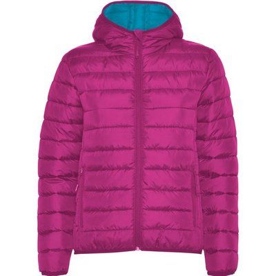 Chaqueta Acolchada Mujer con Capucha Fucsia M