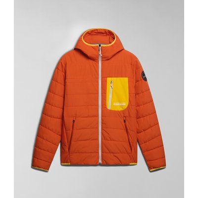 Chaqueta acolchada plegable Orange Burnt L