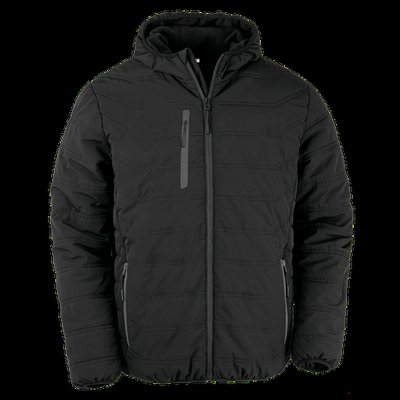 Chaqueta acolchada reciclada Black/black XL