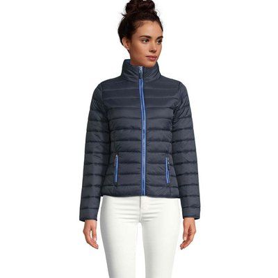 Chaqueta ajustada Acolchada Ligera Azul Mar M