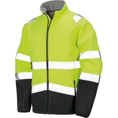 Chaqueta  Alta Visibilidas Softshell Amarillo XL