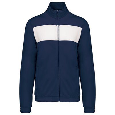 Chaqueta de chándal bicolor Azul M