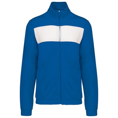 Chaqueta de chándal bicolor Azul XXL