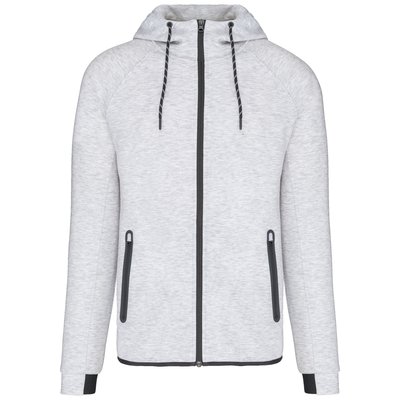 Chaqueta de chándal con capucha Gris 3XL