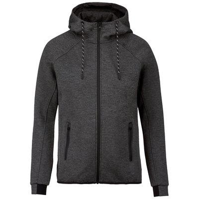 Chaqueta de chándal con capucha Gris XXL