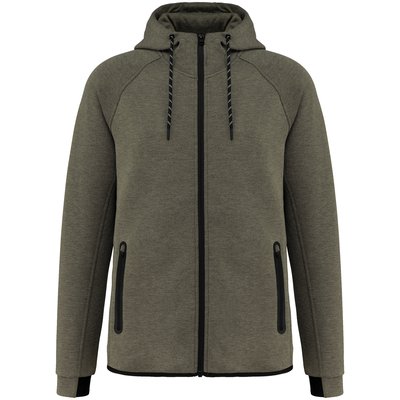 Chaqueta de chándal con capucha Verde M