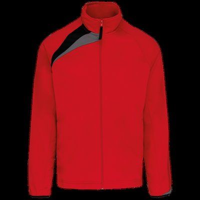 Chaqueta de chándal Sporty red/Black/Storm grey M