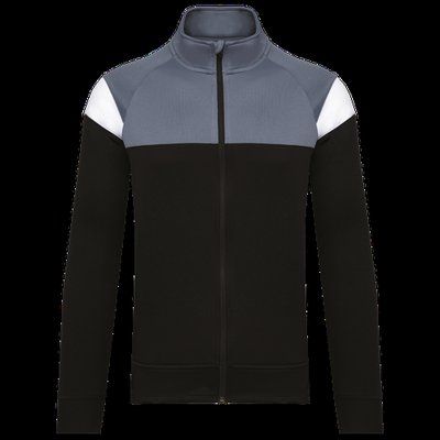 Chaqueta de chándal unisex Black / sporty grey L