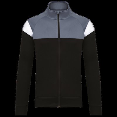 Chaqueta de chándal unisex Black / sporty grey XS