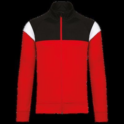 Chaqueta de chándal unisex Sporty Red / Black M