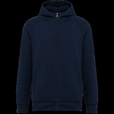 Chaqueta con cremallera y capucha Deep Navy 3XL