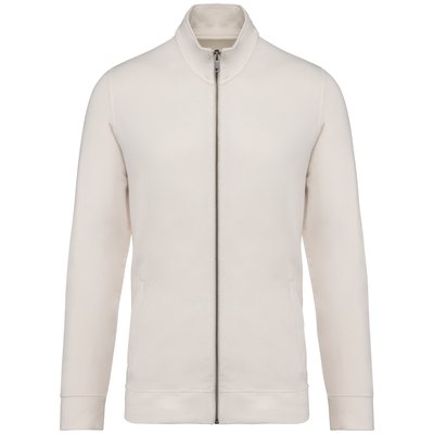 Chaqueta de cuello alto hombre Beige / Blanco L