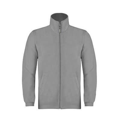 Chaqueta de forro polar 280g/m2 con cremallera y bolsillos Gris L