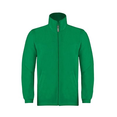 Chaqueta de forro polar 280g/m2 con cremallera y bolsillos Verde L