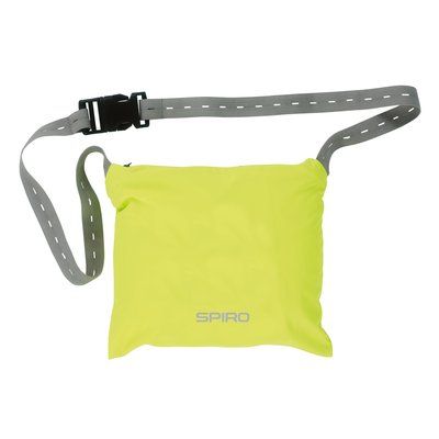 Chaqueta hidrófuga transpirable y reflectante Neon Lime L