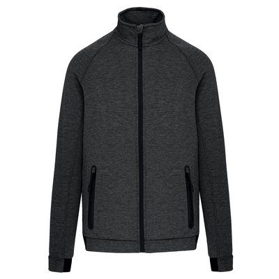 Chaqueta hombre con cierre cremallera Deep Grey Heather S